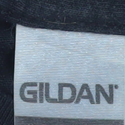 Gildan Mens Black IDLES Band Graphic Cotton T-Shirt Size L
