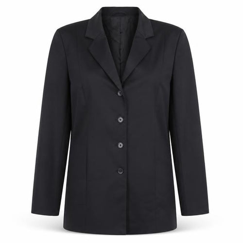 Mexx Women Black Size 14 Classic Single-Breasted Blazer