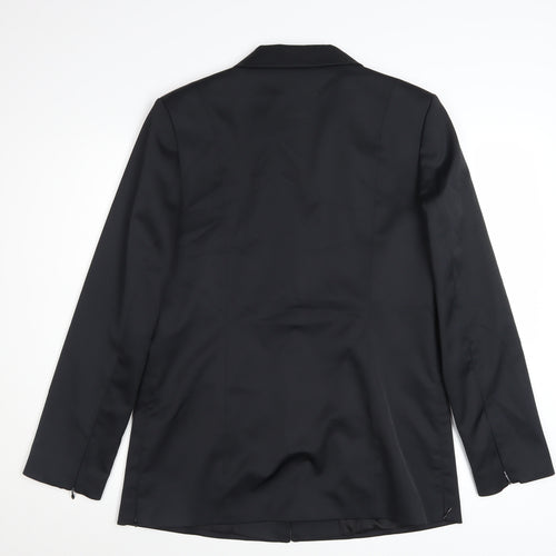 Mexx Women Black Size 14 Classic Single-Breasted Blazer