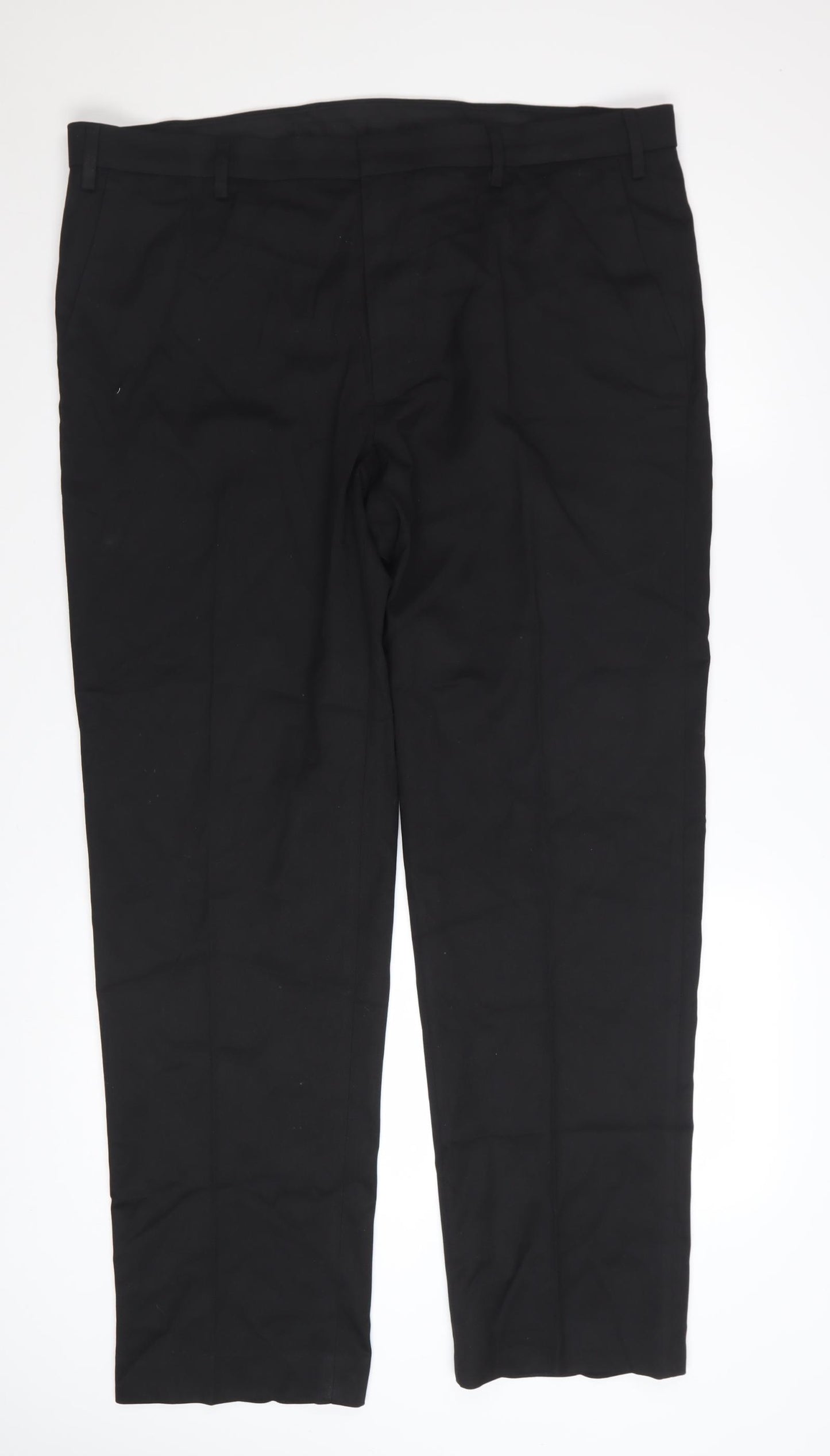 Marks and Spencer Men's Black 40R Dress Pants Trousers