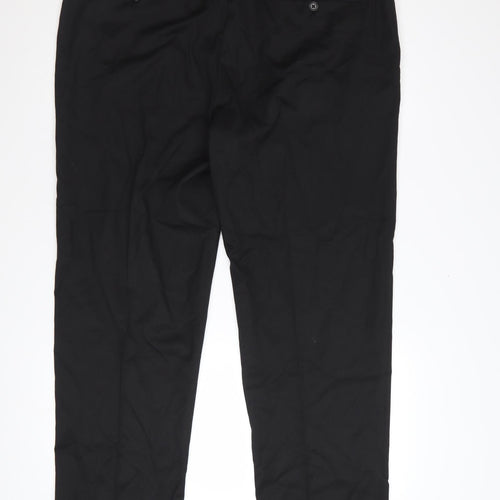 Marks and Spencer Men's Black 40R Dress Pants Trousers