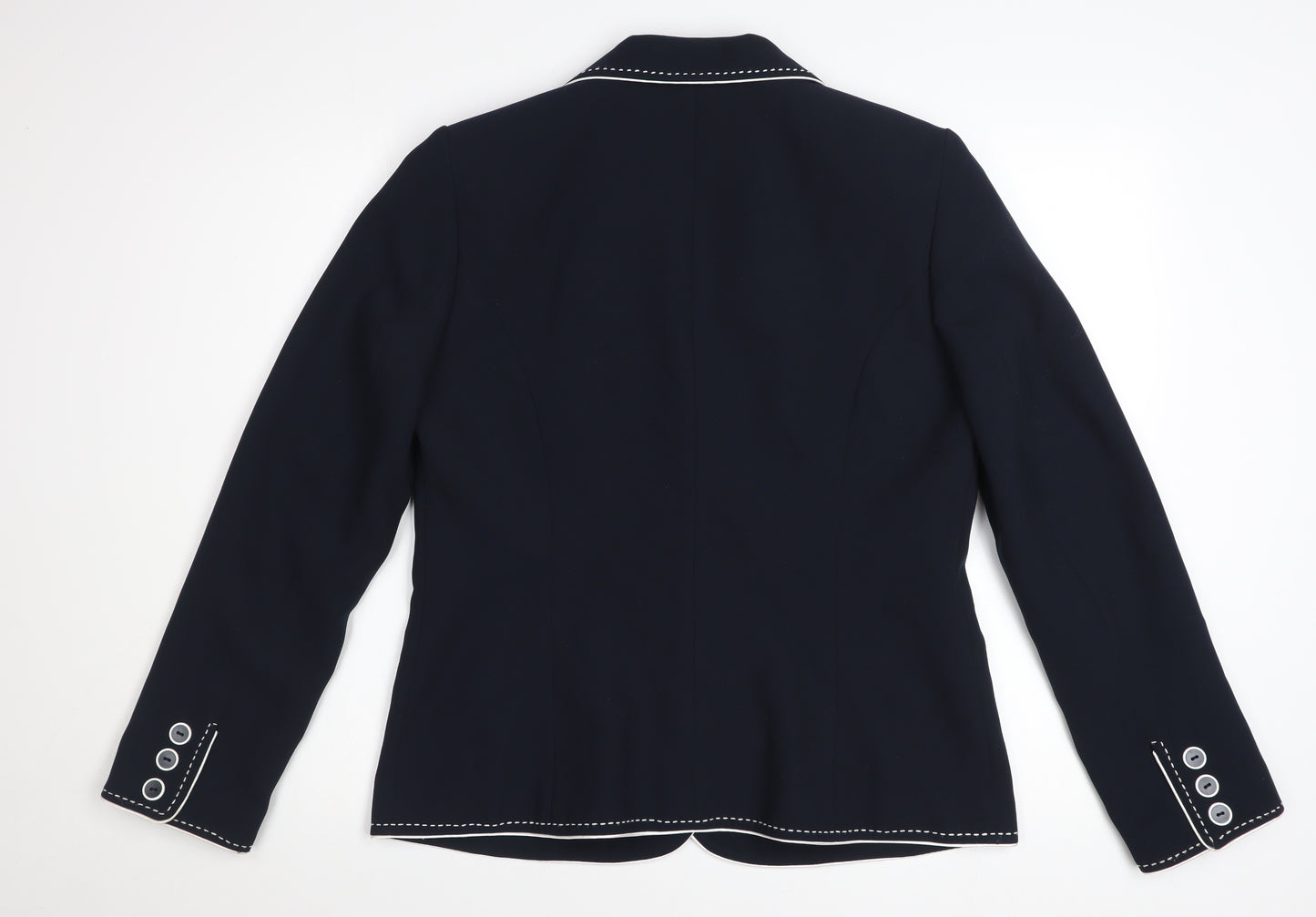Roman Originals Women's Navy Blue Size 14 Blazer Jacket Tailored Fit