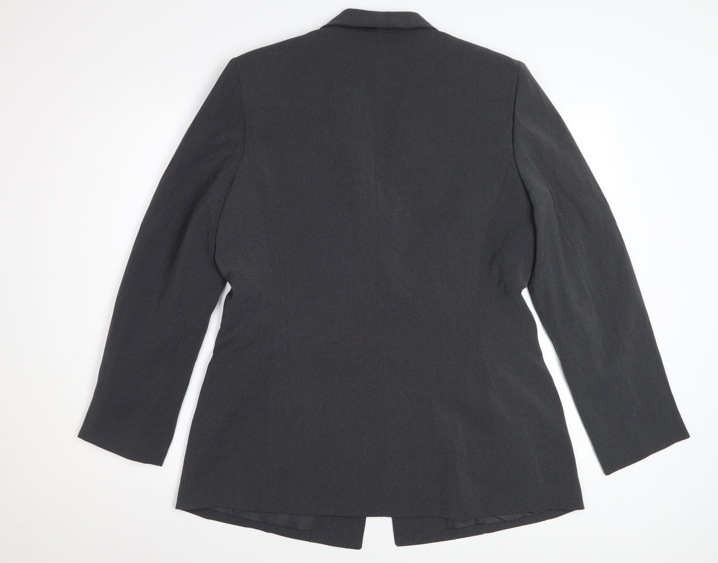 Kasper Women's Black Single Breasted Blazer Jacket Size 10 Polyester