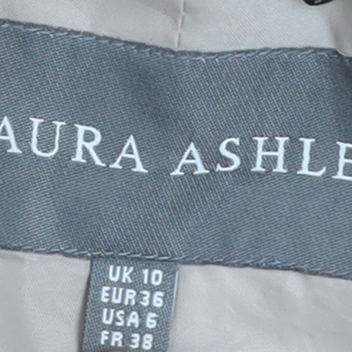 Laura Ashley Women’s Beige Mid-Length Button Coat Size 10
