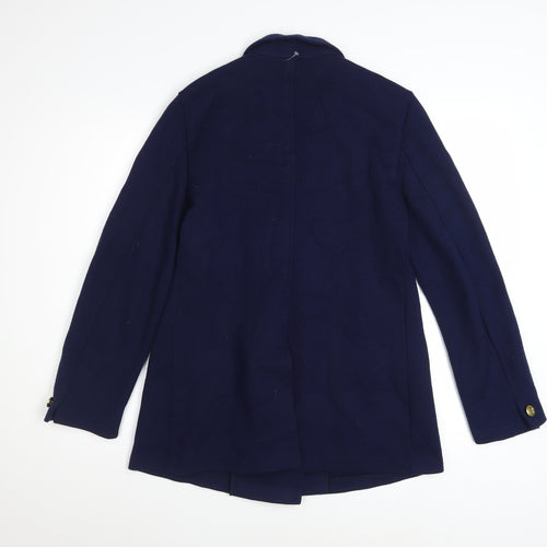 Polo of Sweden Women’s Navy Double-Breasted Wool Blazer UK 14