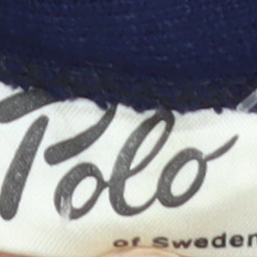 Polo of Sweden Women’s Navy Double-Breasted Wool Blazer UK 14