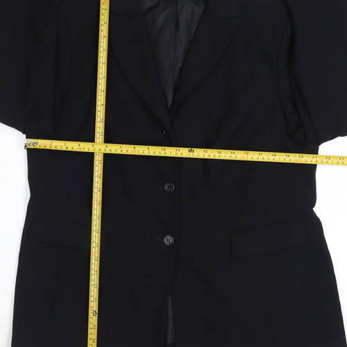 Anne Brooks Petite Women’s Black Size 18 Tailored Blazer Jacket