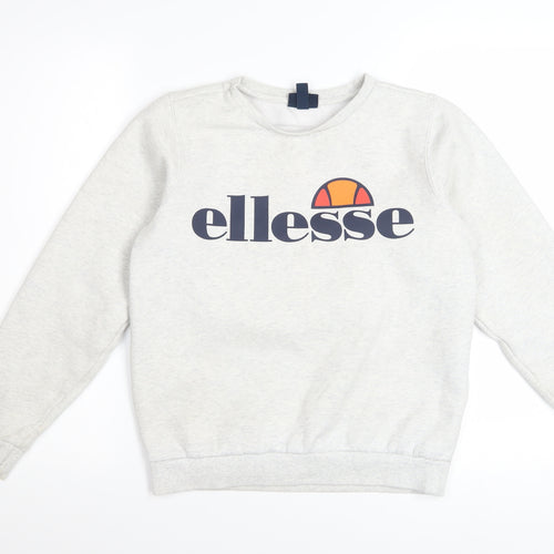 Ellesse Boys Grey Crew Neck Pullover Sweatshirt 12-13 Years