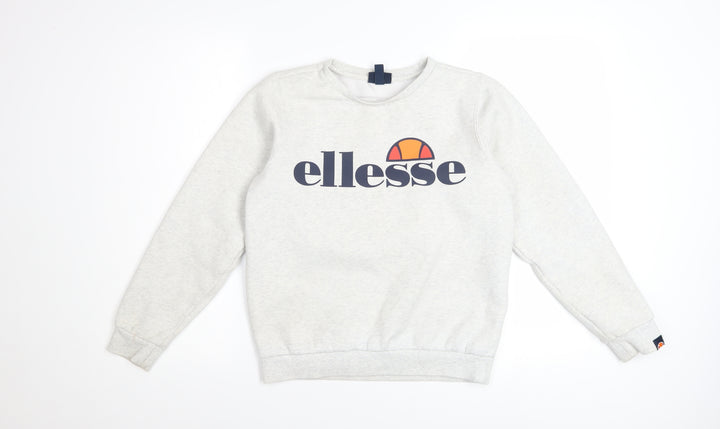 Ellesse Boys Grey Crew Neck Pullover Sweatshirt 12-13 Years