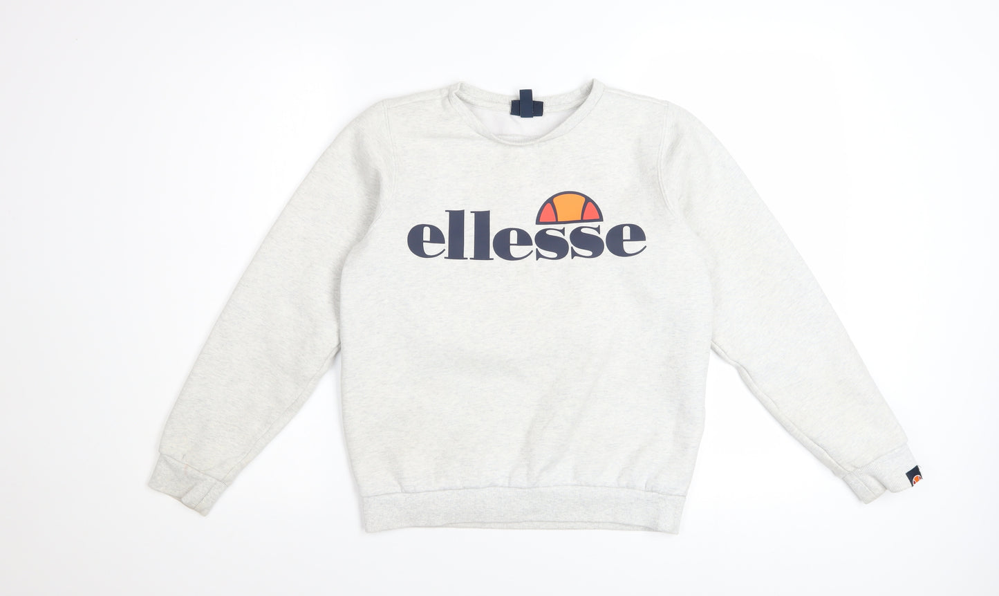 Ellesse Boys Grey Crew Neck Pullover Sweatshirt 12-13 Years