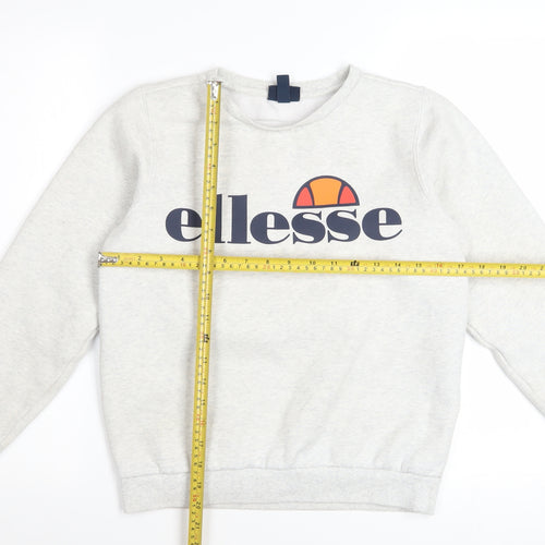 Ellesse Boys Grey Crew Neck Pullover Sweatshirt 12-13 Years