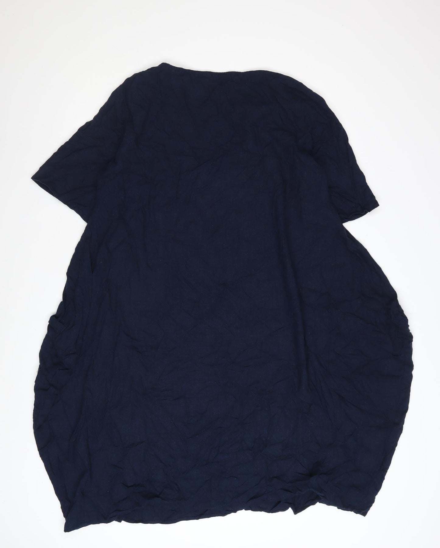 Apricot Women's Blue Feather Print Shift Dress Size M