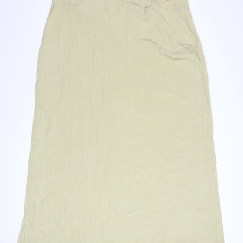 Tu Women Beige Midi Straight Skirt Size 20 Polyester Blend