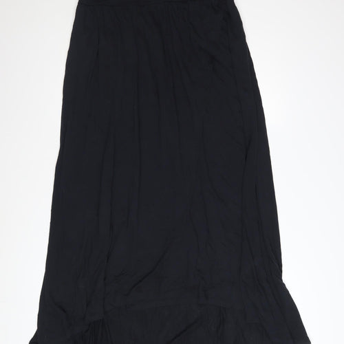 DKNY Jeans Women’s Black Long A-Line Lyocell Skirt XS