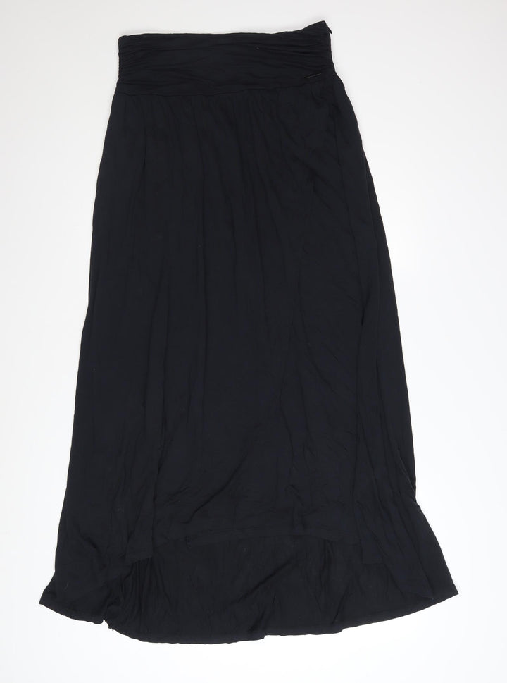 DKNY Jeans Women’s Black Long A-Line Lyocell Skirt XS