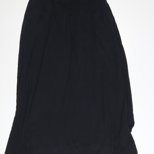 DKNY Jeans Women’s Black Long A-Line Lyocell Skirt XS