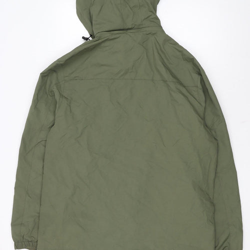 Sapulas Men’s Green XL Hooded Windbreaker Jacket Outdoor Hiking Coat