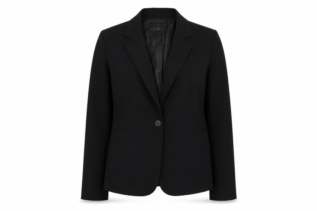 Briggs New York Women’s Black Petite Size 10 Single-Breasted Blazer