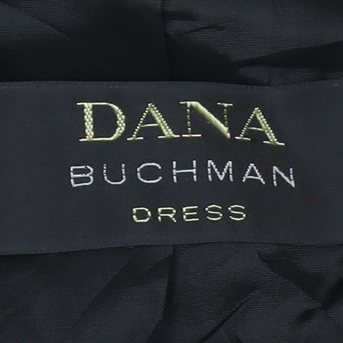 Dana Buchman Women’s Grey Tweed Blazer Size 8 Single-Breasted Jacket