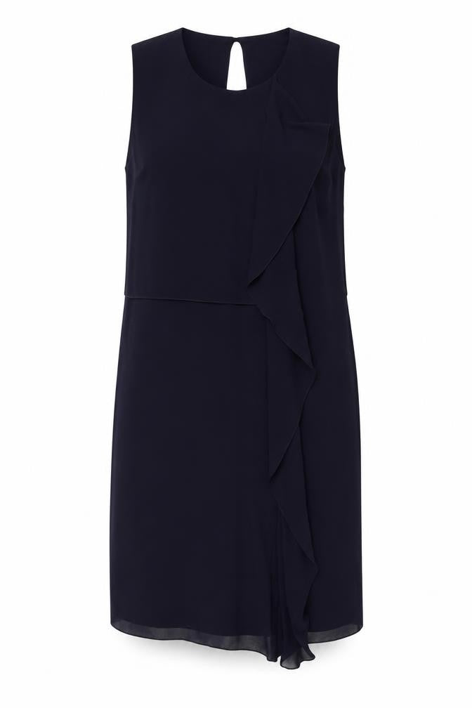 French Connection Women Black Size 10 Sleeveless Shift Dress