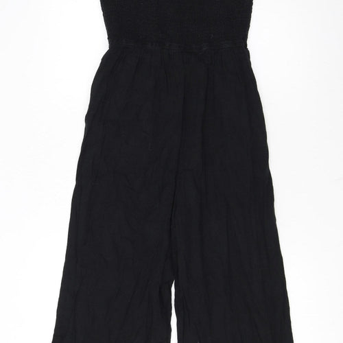Hollister Women's Black Wide-Leg Sleeveless Jumpsuit M