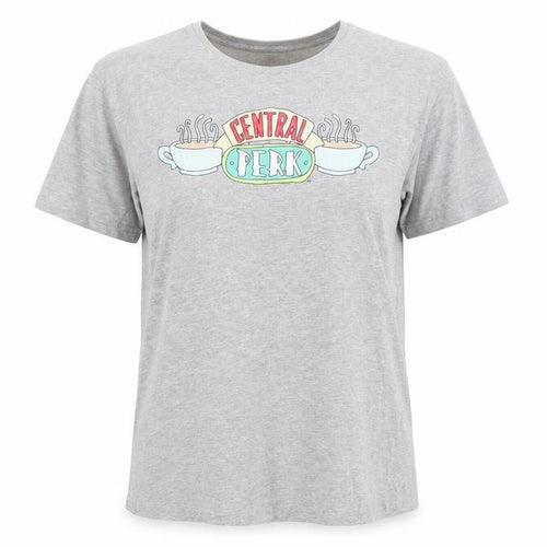 Nasty Gal Women's Grey Friends Central Perk Basic T-Shirt Size 10