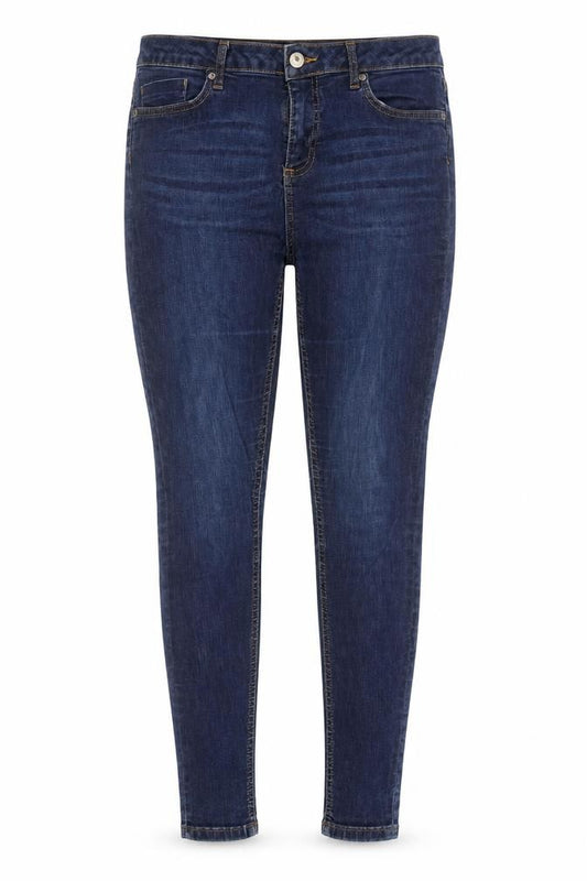 Pull & Bear Women's Blue Skinny Mid Rise Stretch Denim Jeans Size 12