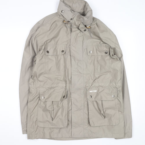 Champion Men's Beige Parka Jacket M Water Resistant Outdoor