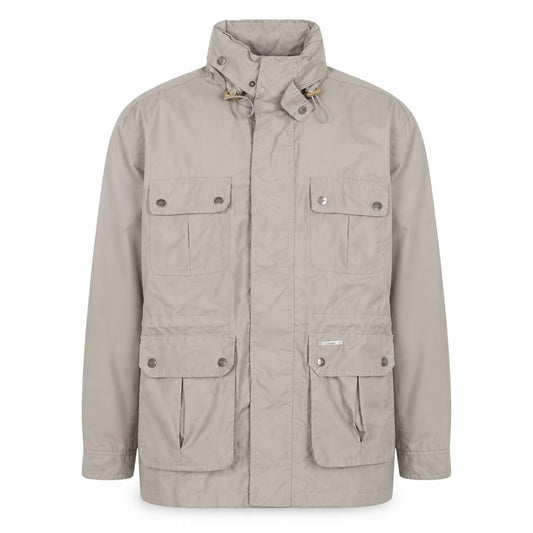 Champion Men's Beige Parka Jacket M Water Resistant Outdoor