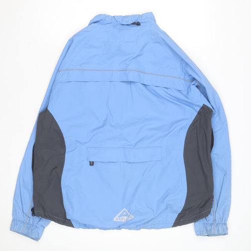 Altura Men’s Blue Windbreaker Cycling Jacket Size S Reflective Pockets