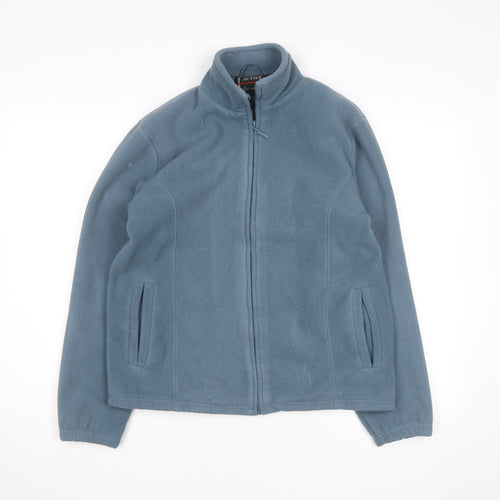 Active Pure and Natural Men's Blue Fleece Full Zip Jacket Size S