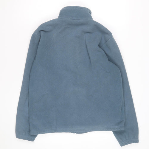 Active Pure and Natural Men's Blue Fleece Full Zip Jacket Size S