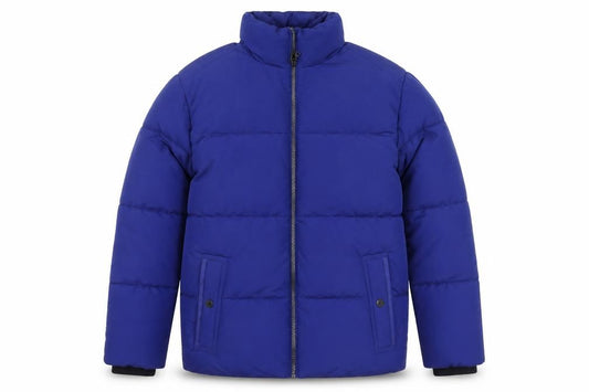 Marks and Spencer Men's Blue Puffer Jacket Size M Winter Thermowarmth