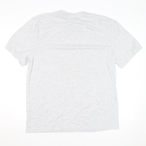 Umbro Men's Grey Crew Neck Short Sleeve T-Shirt L