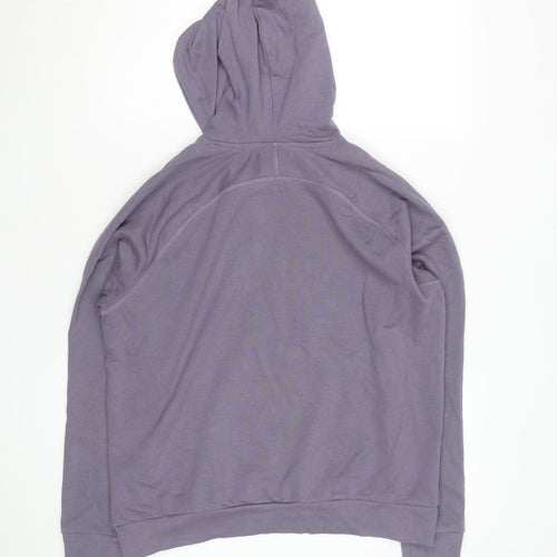 Gymshark Men's Purple Pullover Hoodie Size L Regular Fit Hooded Sweatshirt