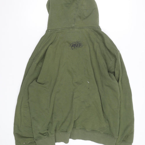 Made By Atelier Men’s Green XL Pullover Hoodie Graphic Print