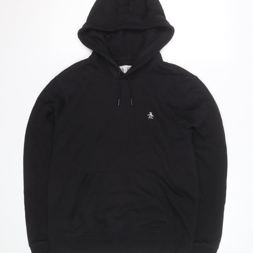 Original Penguin Men's Black Pullover Hoodie Size S Regular Fit