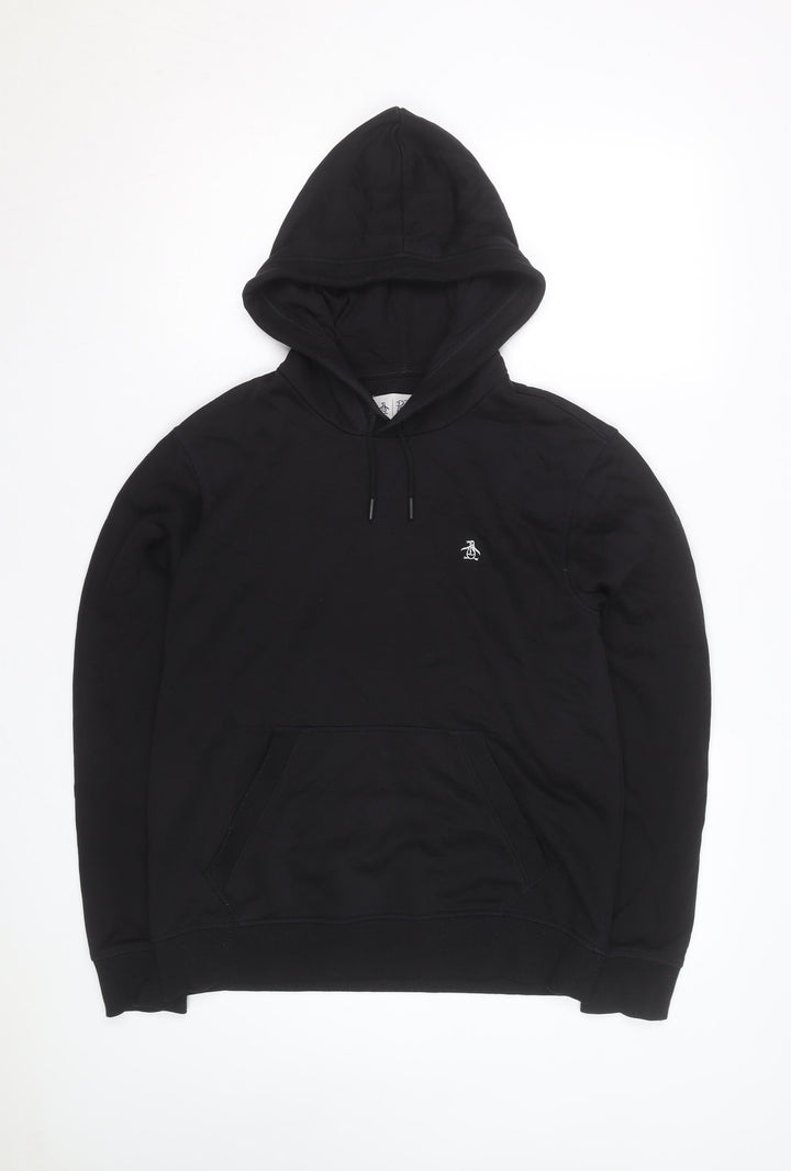 Original Penguin Men's Black Pullover Hoodie Size S Regular Fit