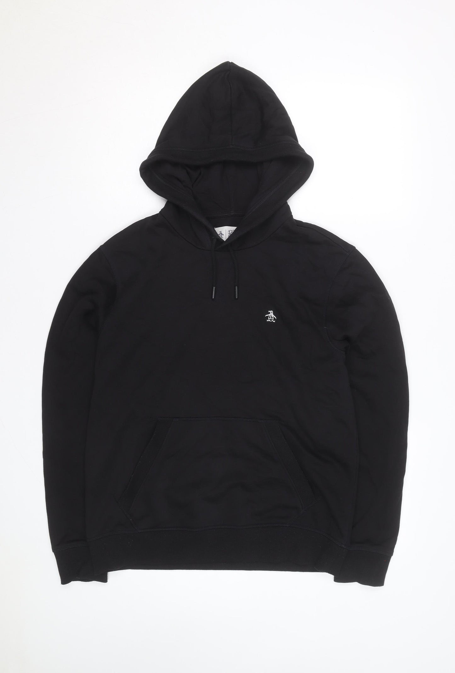 Original Penguin Men's Black Pullover Hoodie Size S Regular Fit