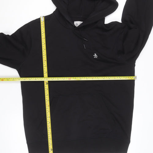 Original Penguin Men's Black Pullover Hoodie Size S Regular Fit