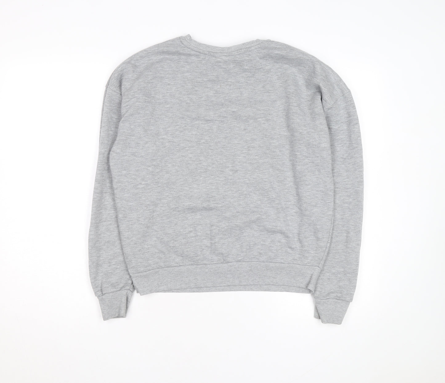 NASA Men's Grey Graphic Print Pullover Sweatshirt Size S