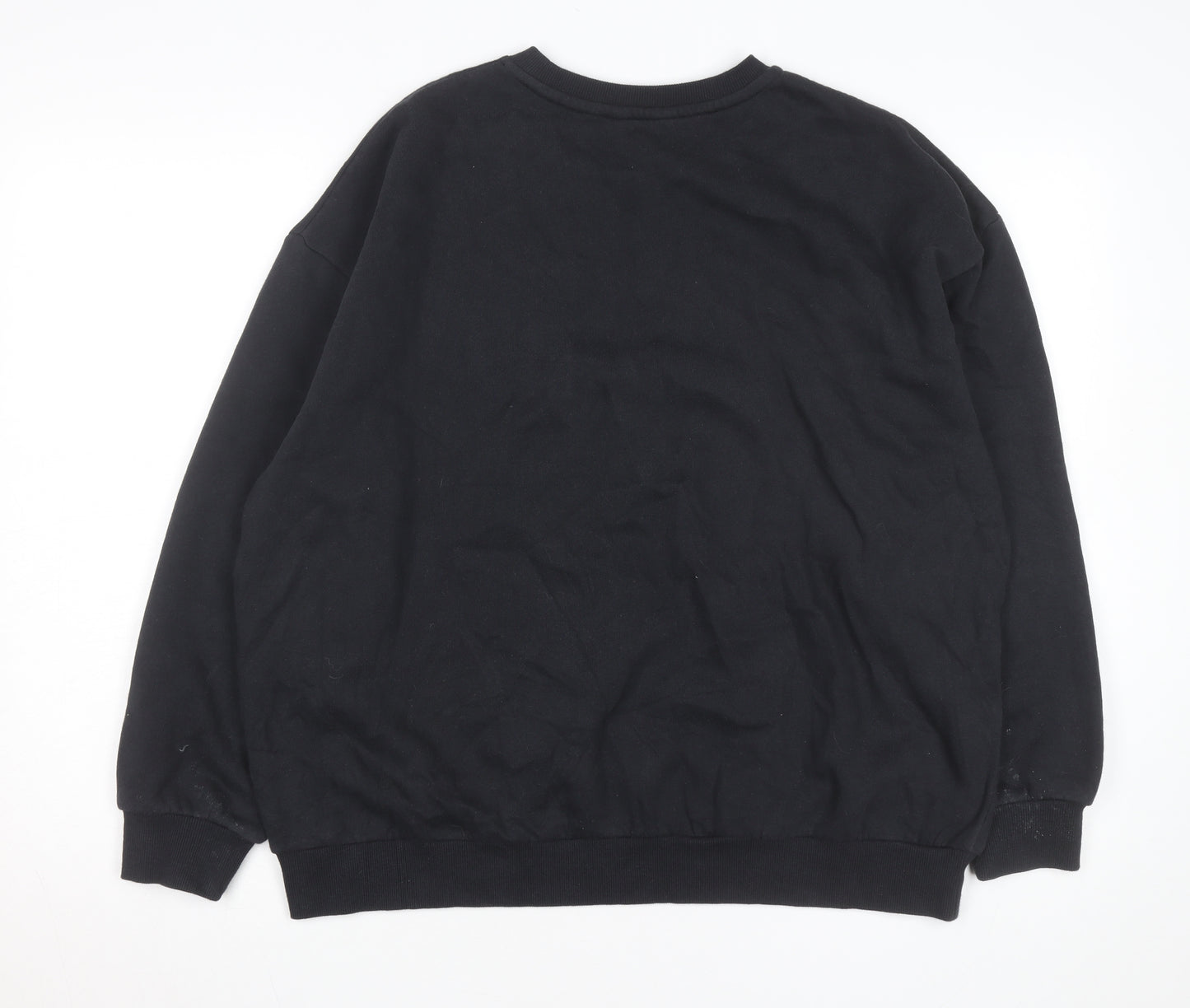 Accessorize Women Black Le Marais Paris Sweatshirt Size 10 Pullover