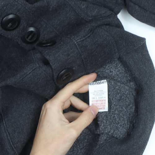 RWD Men’s Grey Button Cardigan Jumper Size XXL Cotton Blend