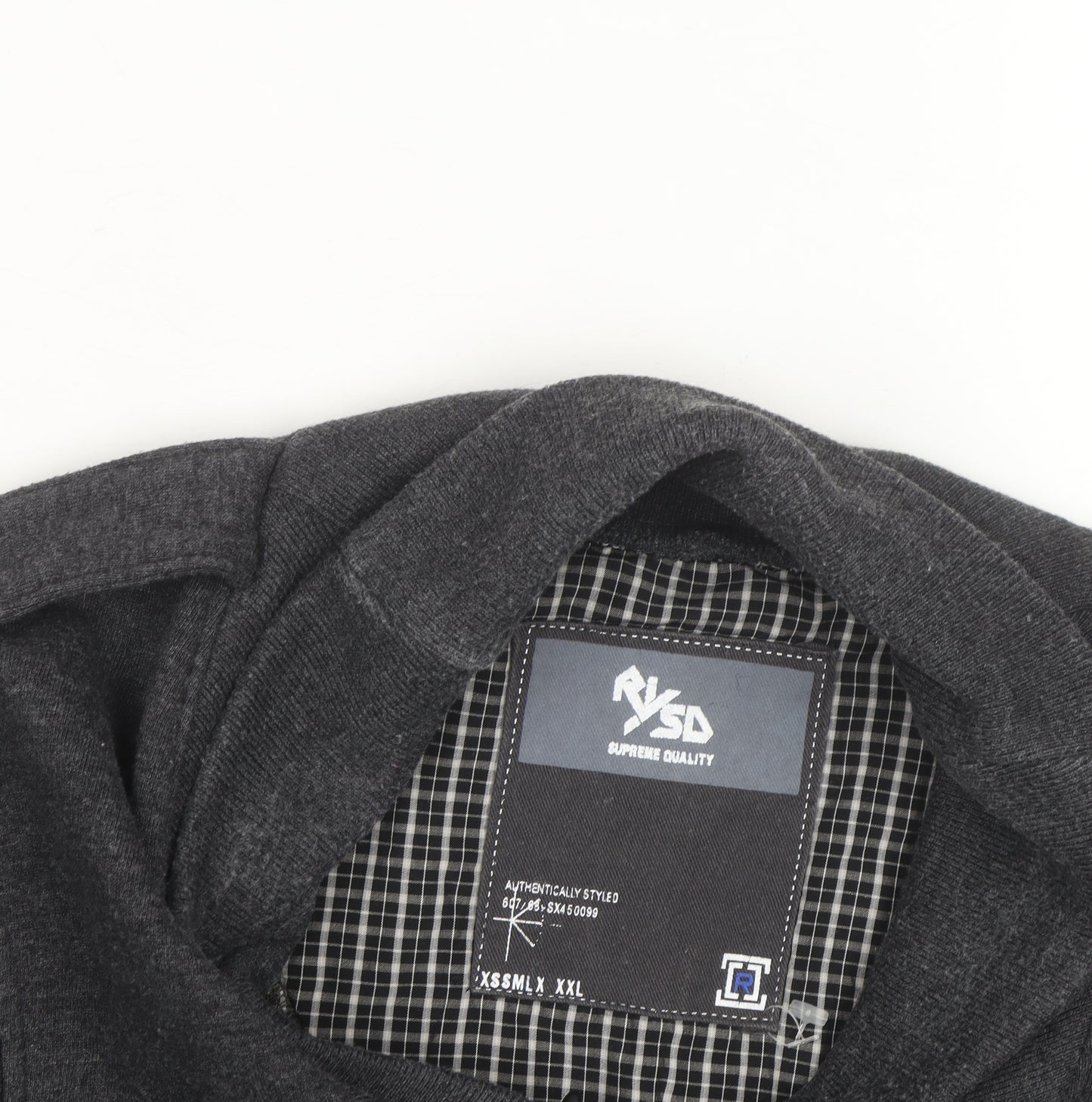 RWD Men’s Grey Button Cardigan Jumper Size XXL Cotton Blend