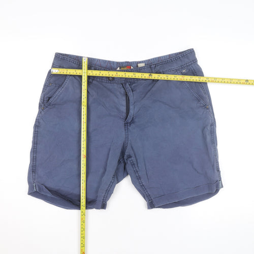 Regatta Men Blue 36 Chino Shorts Cotton Casual Outdoor