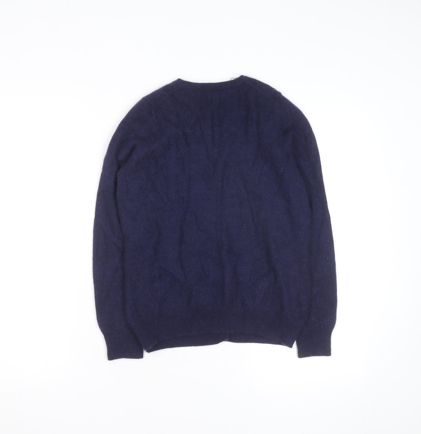 Marks and Spencer Women Navy Blue Pure Cashmere Cardigan Size 12