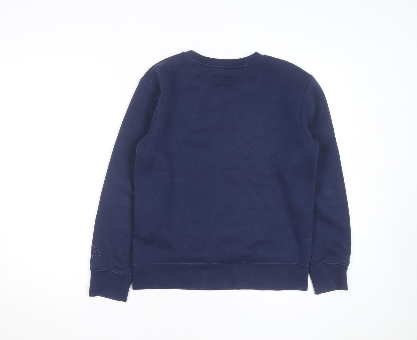 Jordan Boys Blue Pullover Crew Neck Fleece Sweatshirt 12-13 Years