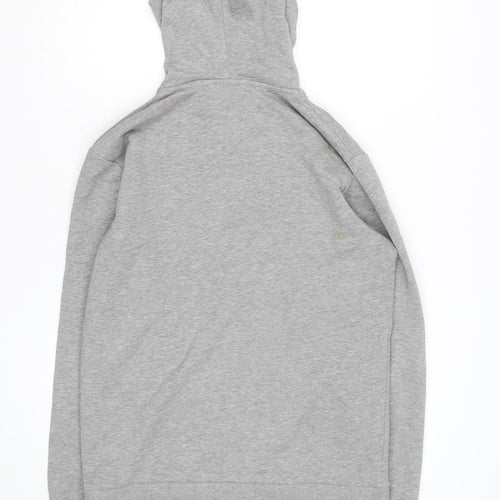 Jack & Jones Men's Grey Tech Full Zip Hoodie Size L