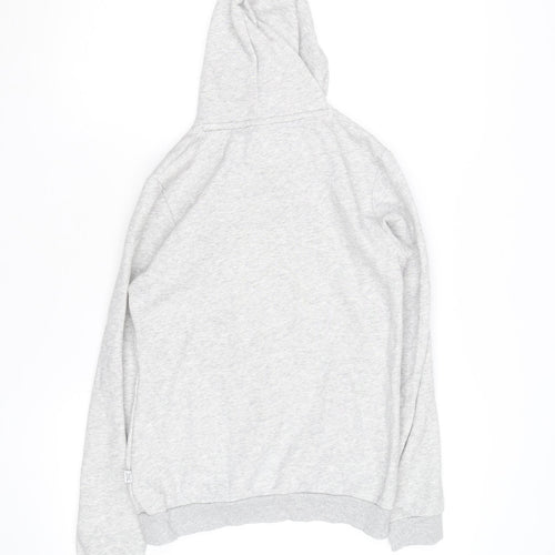 Puma Boys Grey Hoodie Size 146 Pullover Hooded Sweatshirt