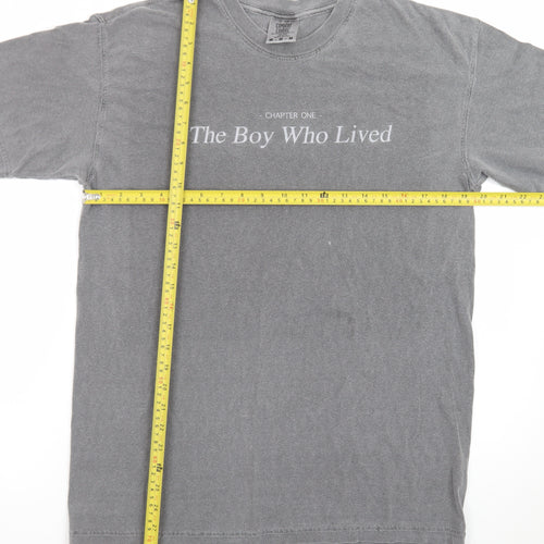 Comfort Colors Men’s Grey Harry Potter Quote T-Shirt Size M